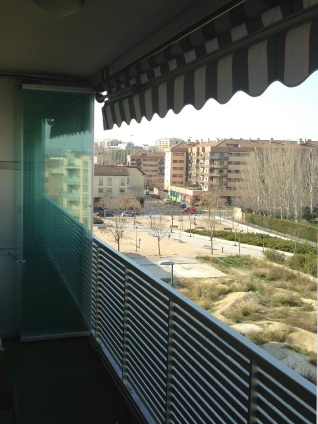 Cortina de Cristal en Zaragoza