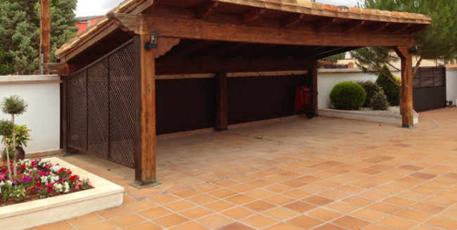 Cerramiento Parking Exterior Madera