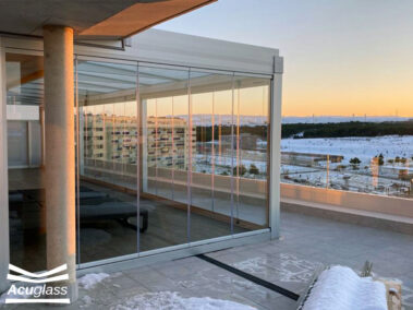 Cerramiento techo fijo en Zaragoza