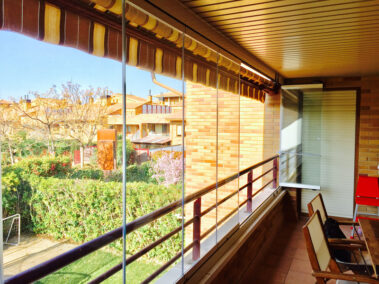 cortina cristal porche