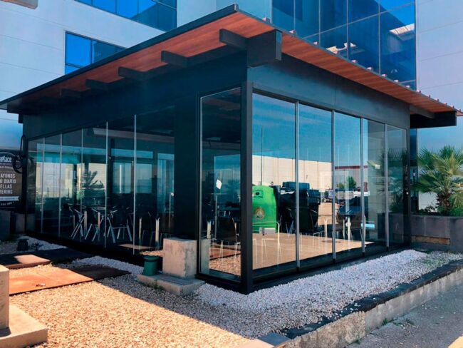 terraza acristalada zaragoza