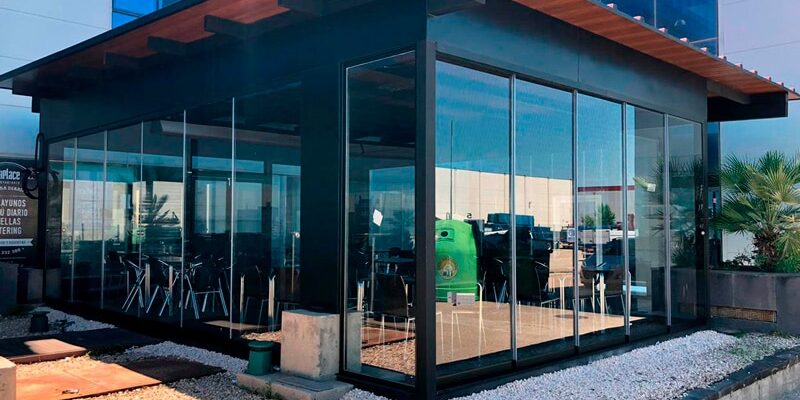 terraza acristalada zaragoza
