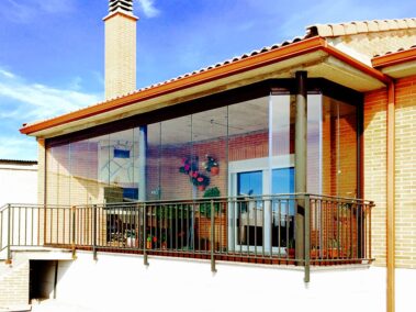 Cerramientos de porches con cristal