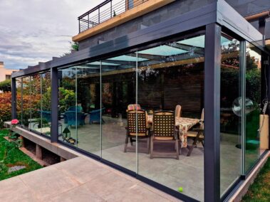 Ideas para cerrar porches de terrazas