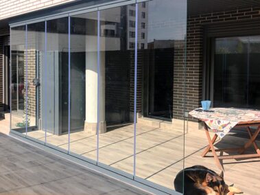 Porches cerrados con cristal