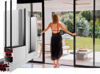 Ventanas correderas balcón PVC y aluminio