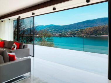 Ventanas correderas grandes luces aluminio y PVC